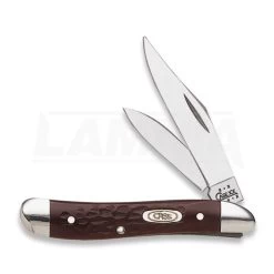 Case Cutlery Peanut Brown Delrin Pocket Knife 00046