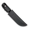 Buck Belt Sheath Black Leather 105S