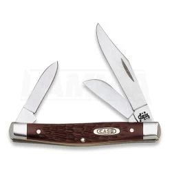 Case Cutlery Stockman Brown Delrin Pocket Knife 106