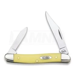 Case Cutlery Pen Knife Yellow Pocket Knife 109
