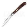 Case Cutlery Slimline Trapper Brown Delrin Pocket Knife 00135