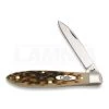 Case Cutlery Teardrop Jack Amber Bone Pocket Knife 246