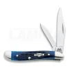 Case Cutlery Peanut Blue Bone Pocket Knife 2802