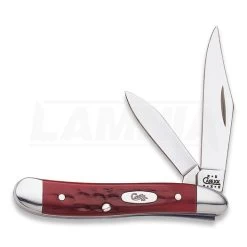 Case Cutlery Peanut Red Pocket Worn Pocket Knife 781