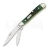 Case Cutlery Peanut Bermuda Green Pocket Knife 9726