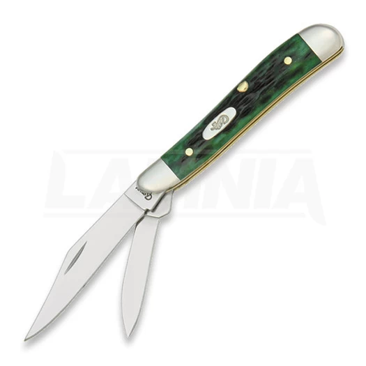 Case Cutlery Peanut Bermuda Green Pocket Knife 9726