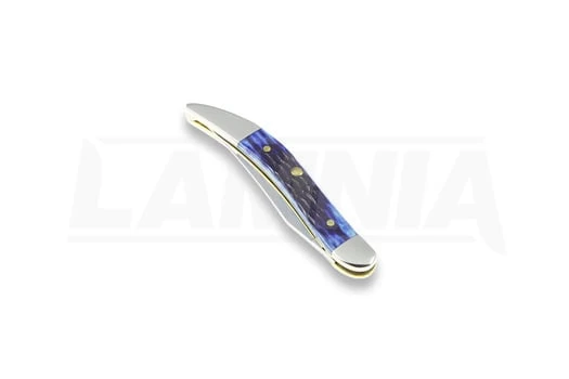 Case Cutlery Small Texas Toothpick Pocket Knife, Blue 2804 - Image 4