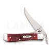 Case Cutlery Dark Red Bone Standard Jig Pocket Knife 06994