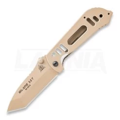 TOPS Mil SPIE Linerlock Tan Folding Knife MIL35T05