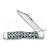 Case Cutlery Cheetah Black/White Carbon Fiber Pocket Knife 38922