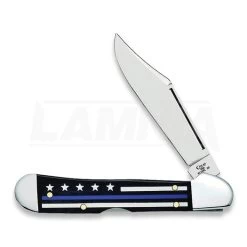 Case Cutlery Mini Copperlock Blue Line Pocket Knife 06569
