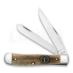 Case Cutlery Tree Of Life Embellished Smooth Folding Knife 27525