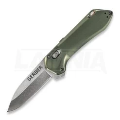 Gerber Highbrow Pivot Lock A/O Folding Knife, Green 1642