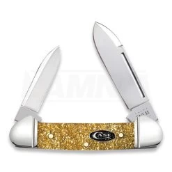 Case Cutlery SparXX Gold Stardust Kirinite Smooth Baby Butterbean Folding Knife 50985