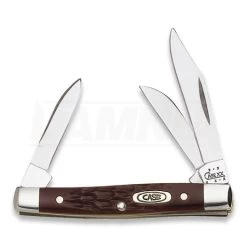 Case Cutlery Small Stockman Brown Delrin Pocket Knife 081