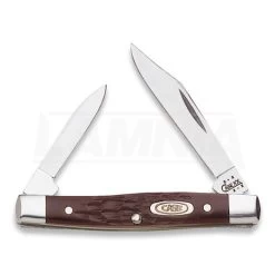 Case Cutlery Small Pen Knife Brown Delrin 083