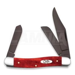 Case Cutlery Stockman PVD Red Bone Pocket Knife 10893