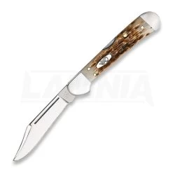 Case Cutlery Mini Copperlock Amber Bone Pocket Knife 133