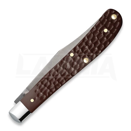 Case Cutlery Slimline Trapper Brown Delrin Pocket Knife 135 - Image 3