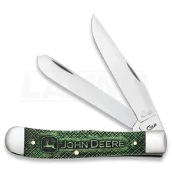 Case Cutlery John Deere Trapper Jewel Box Pocket Knife 15764