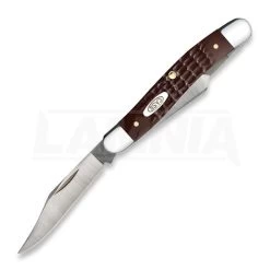Case Cutlery Medium Stockman Brown Delrin 217