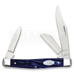 Case Cutlery Stockman Blue Pearl Pocket Knife 23442