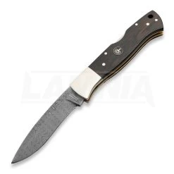 Böker Mamba Grenadill Damascus Folding Knife 110821DAM